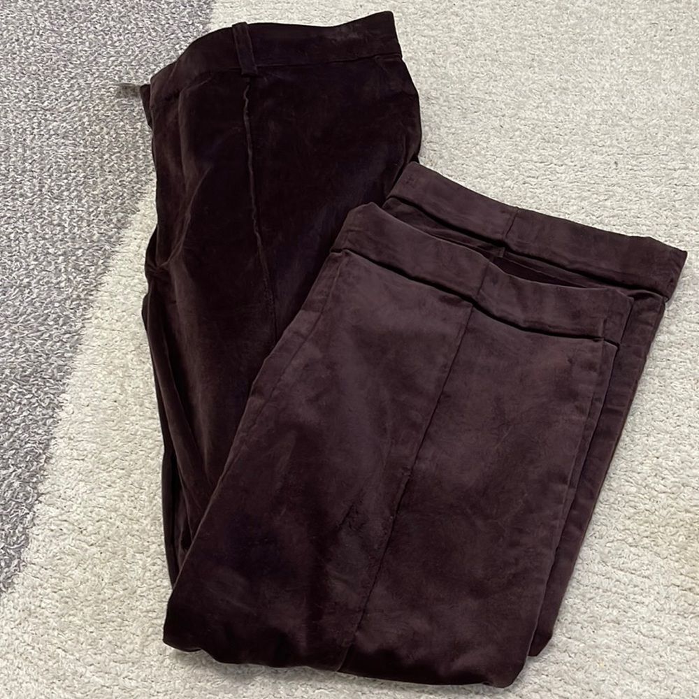 Elegant Women's Velvet Pants